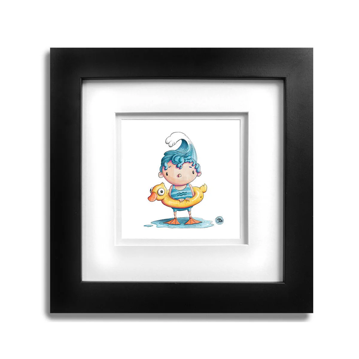 Aquarius - Art Print - Image 3