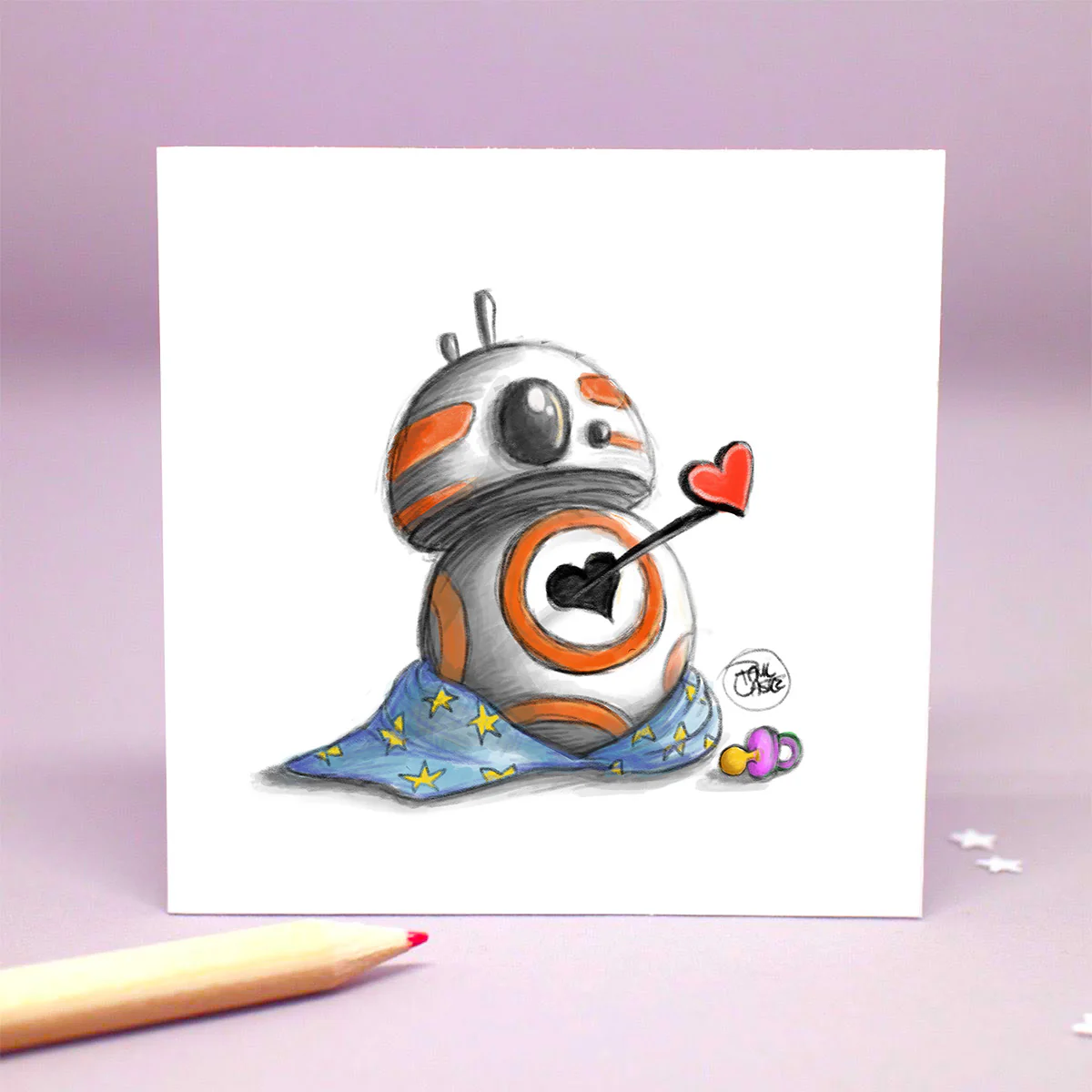 Baby BB - Art Print - Image 2