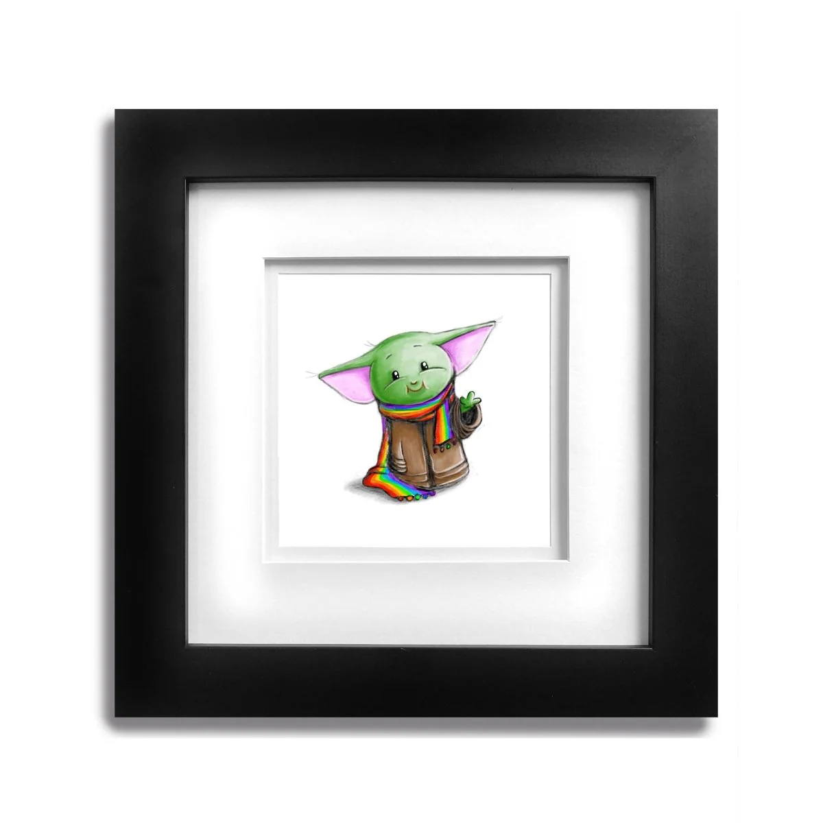 Baby Yoda - Art Print - Image 4