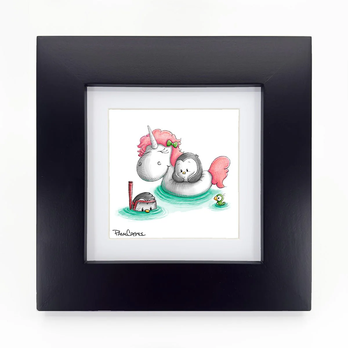 Beach Day Pengrooms - Art Print - Image 3