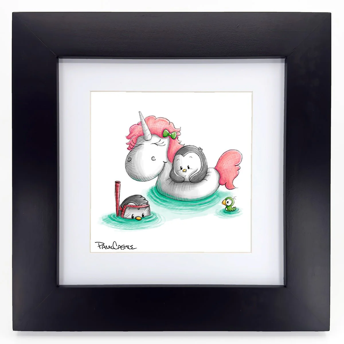 Beach Day Pengrooms - Art Print - Image 4