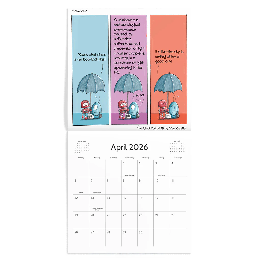 The Blind Robot Calendar 2026 - Image 3