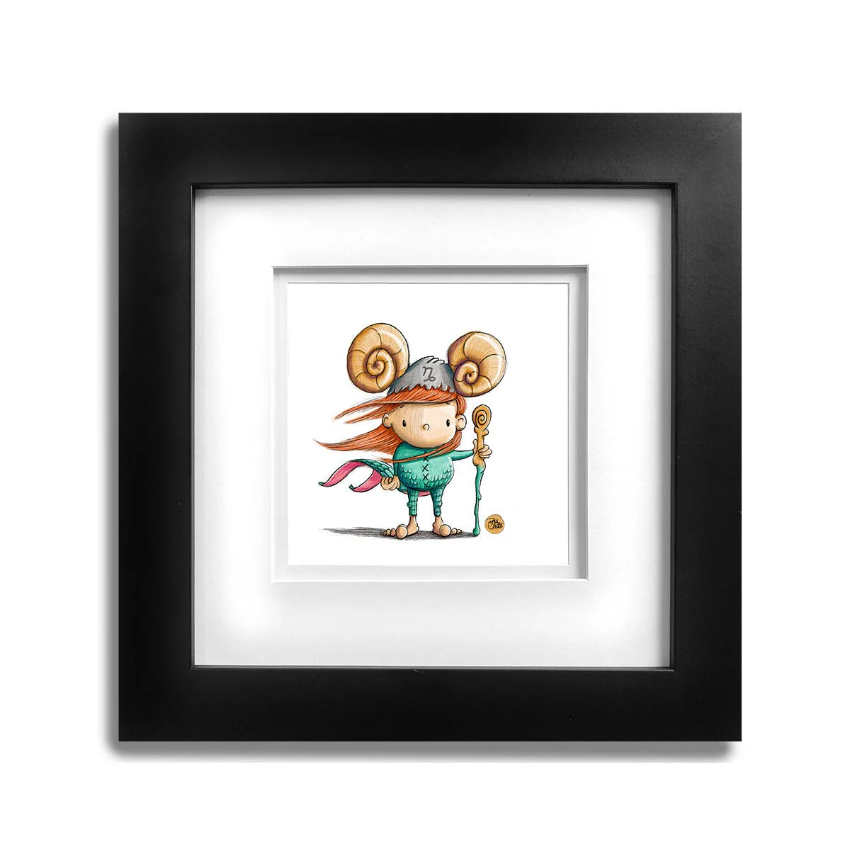 Capricorn - Art Print - Image 3