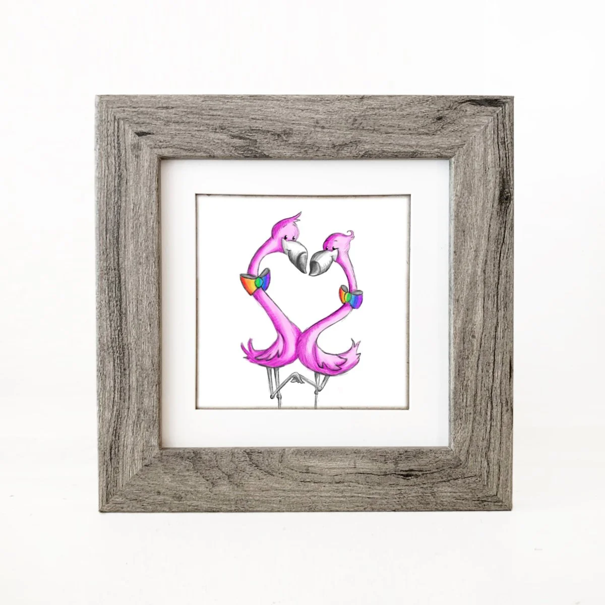 Flamingrooms - Art Print - Image 3