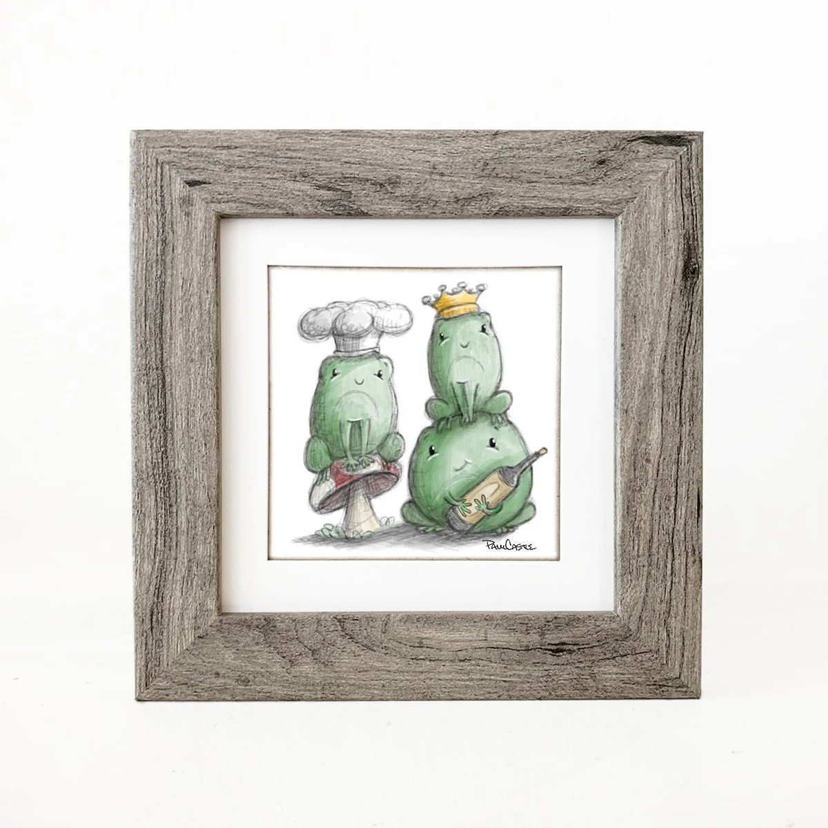 Kiss the Cook - Art Print - Image 2