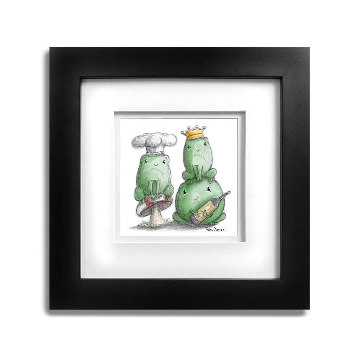 Kiss the Cook - Art Print - Image 3