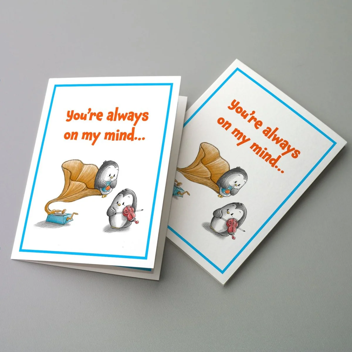 Pengrooms Greeting Cards - Image 11
