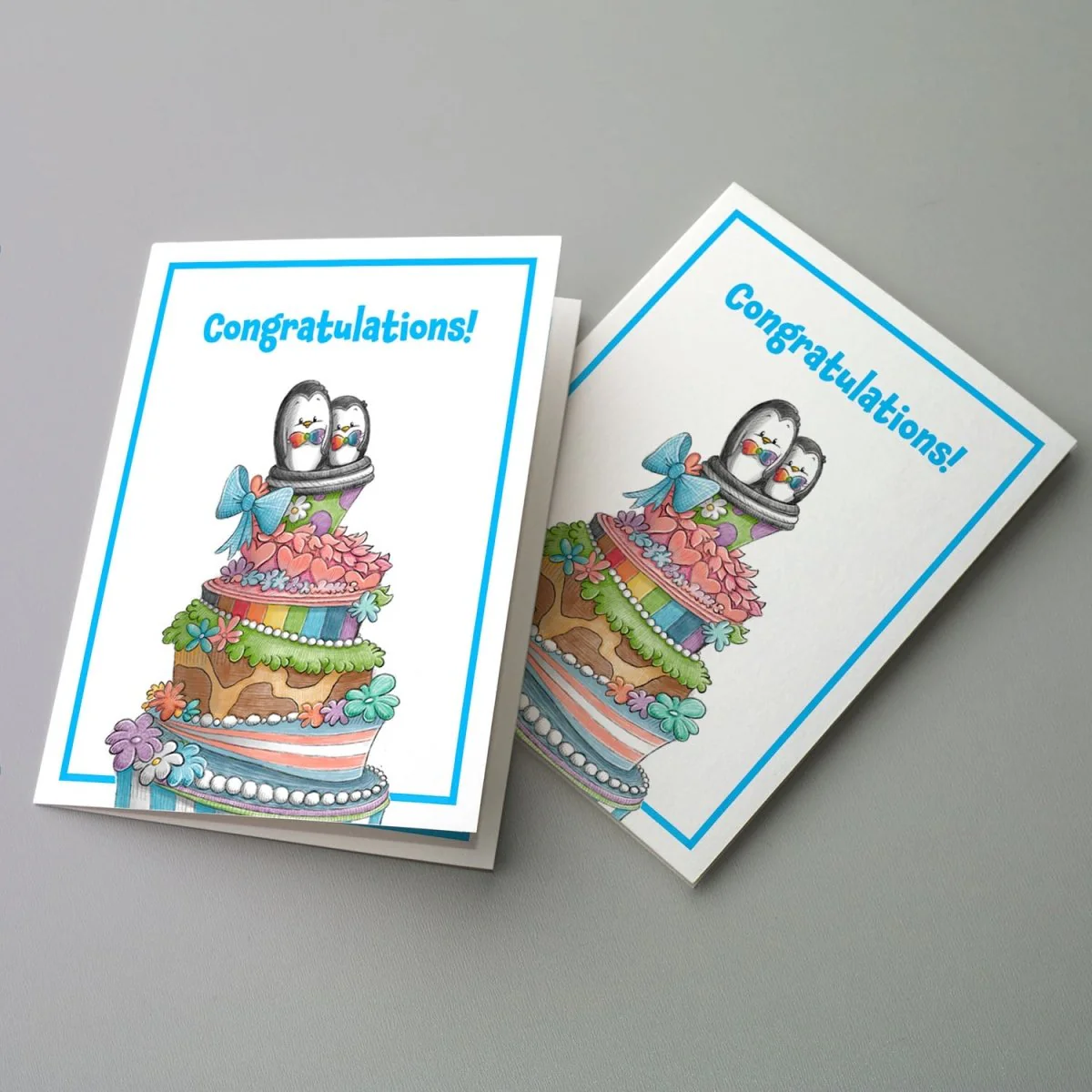 Pengrooms Greeting Cards - Image 5