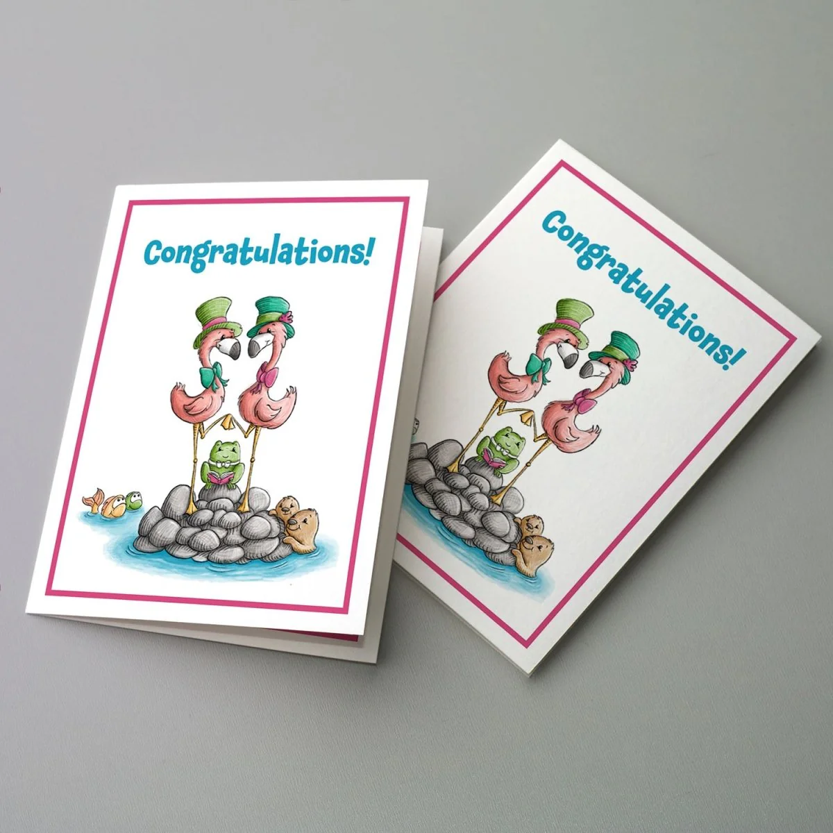 Pengrooms Greeting Cards - Image 8