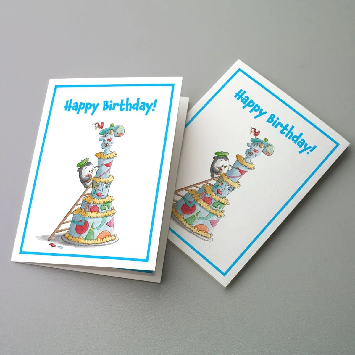 Pengrooms Greeting Cards - Image 9