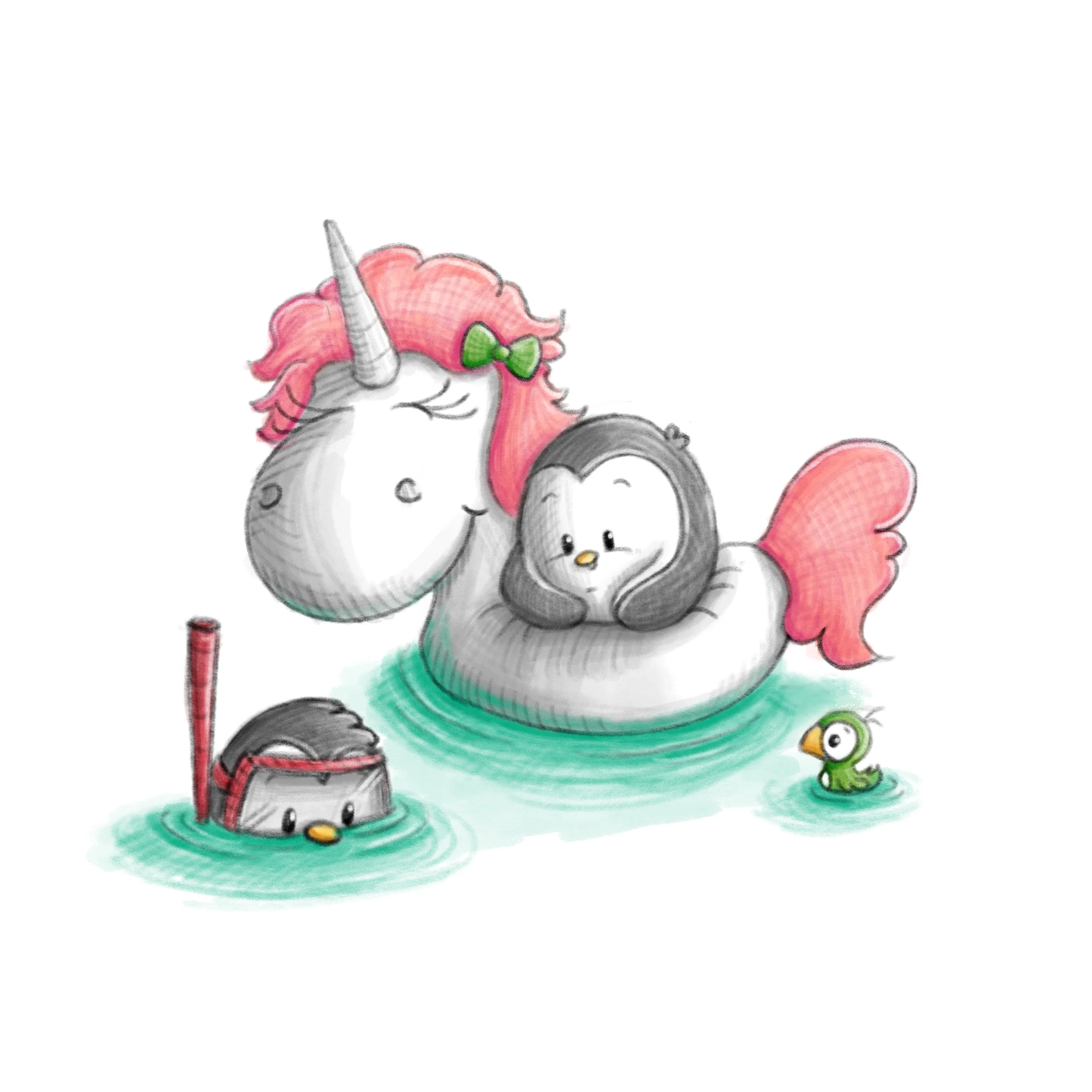Pringle & Finn (The Pengrooms) Sticker Set - Image 4