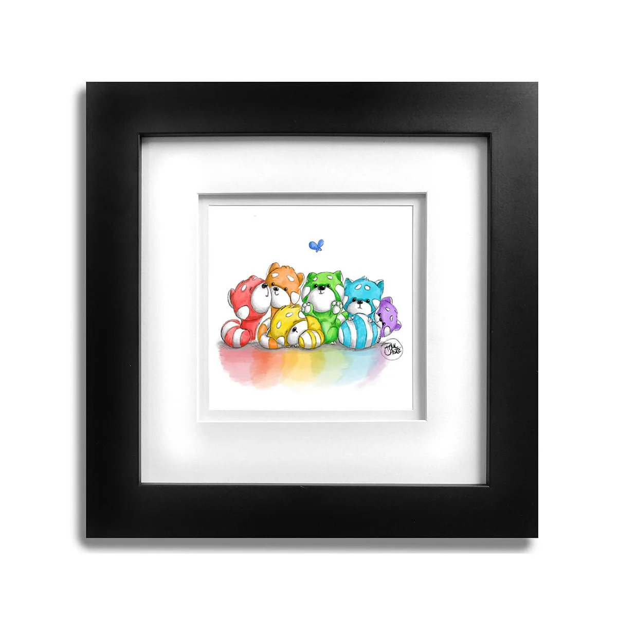 Red Panda Parade - Art Print - Image 3