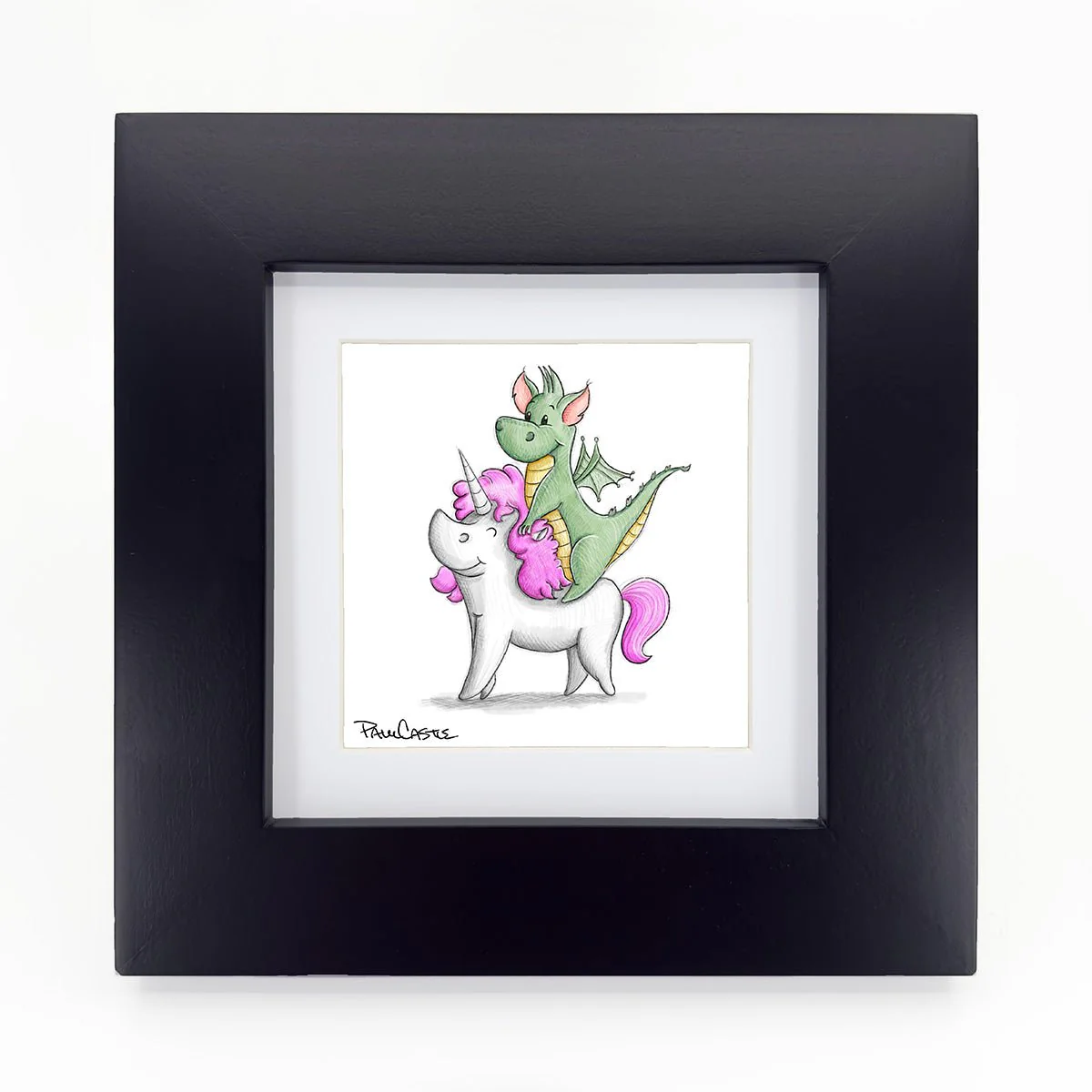 Free Unicorn Rides - Art Print - Image 3