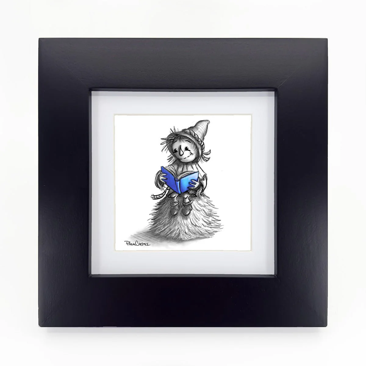 Scholarly Scarecrow - Art Print - Image 3