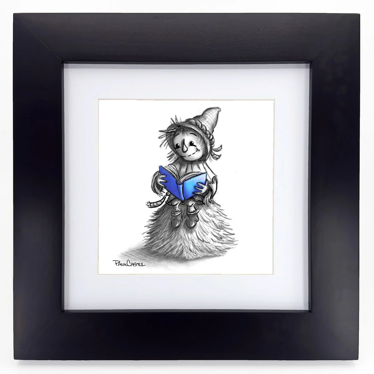 Scholarly Scarecrow - Art Print - Image 4