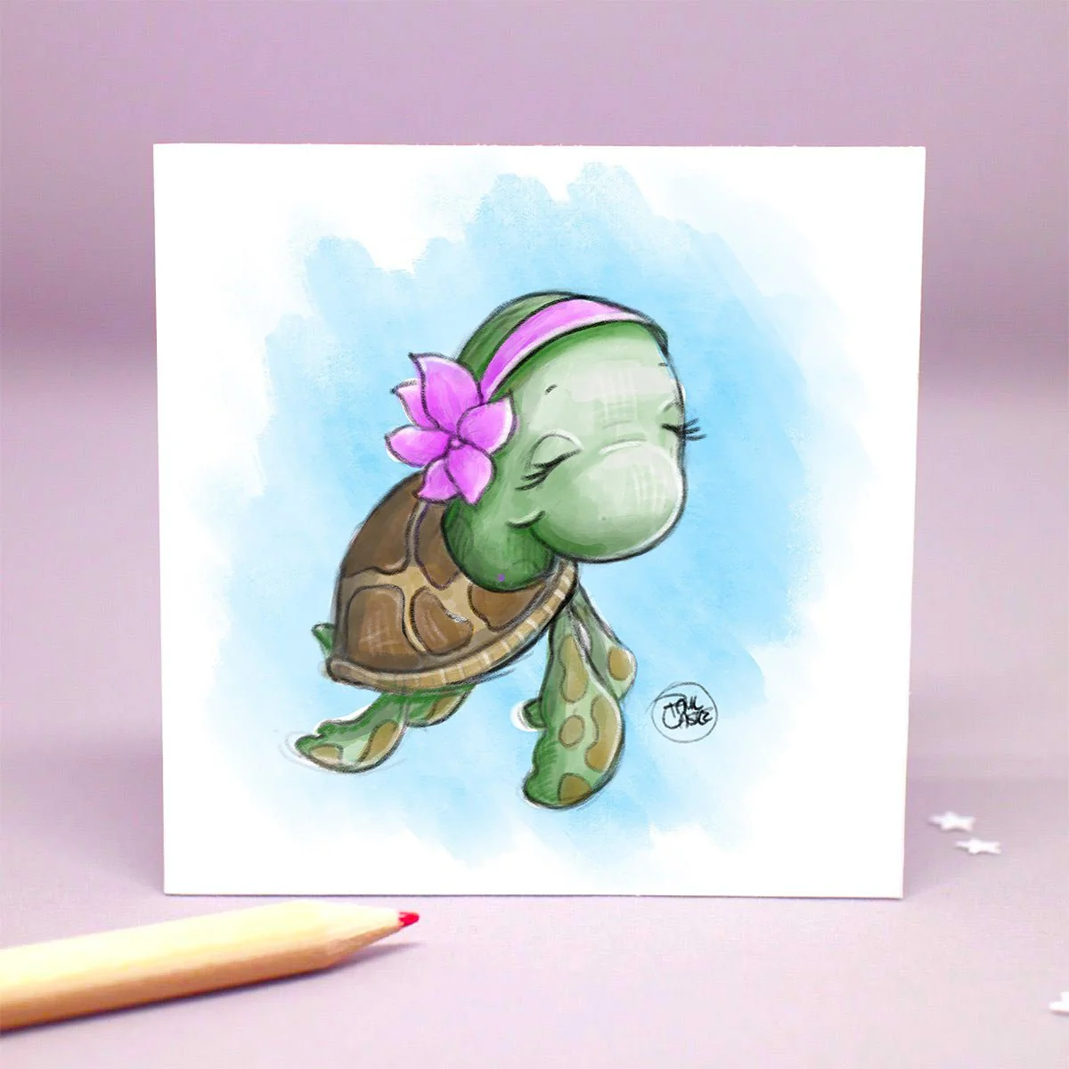 She Turtle - Art Print - Image 2