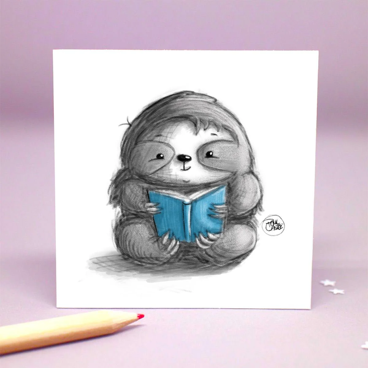 Speed Reader - Art Print - Image 2