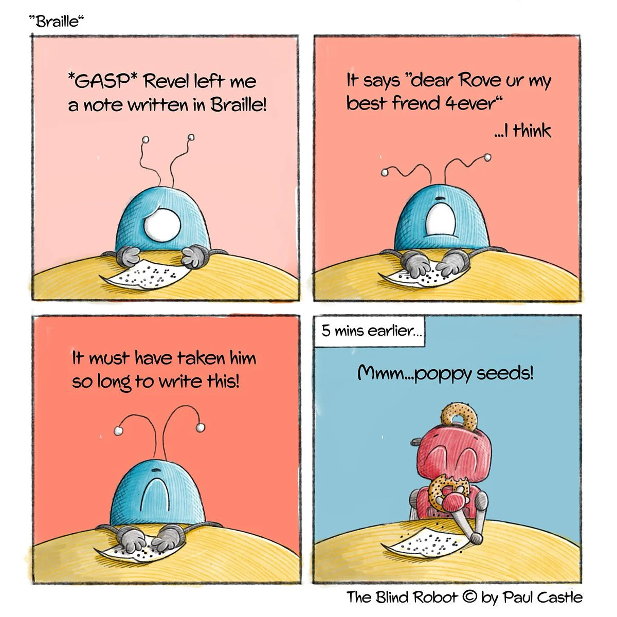 The Blind Robot Cartoon - Comic Collection 2 - Image 3