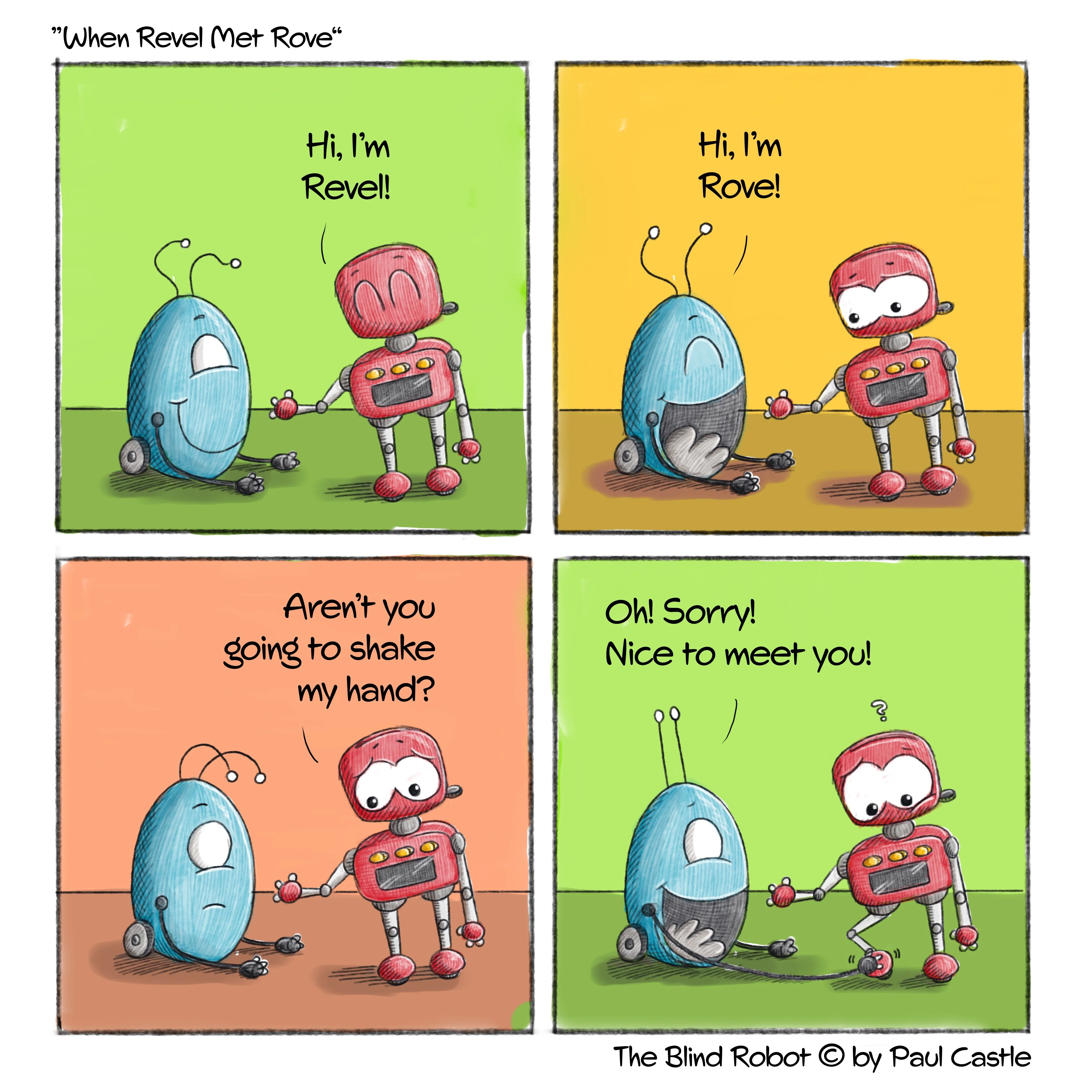 The Blind Robot Cartoon - Comic Collection 3 - Image 3
