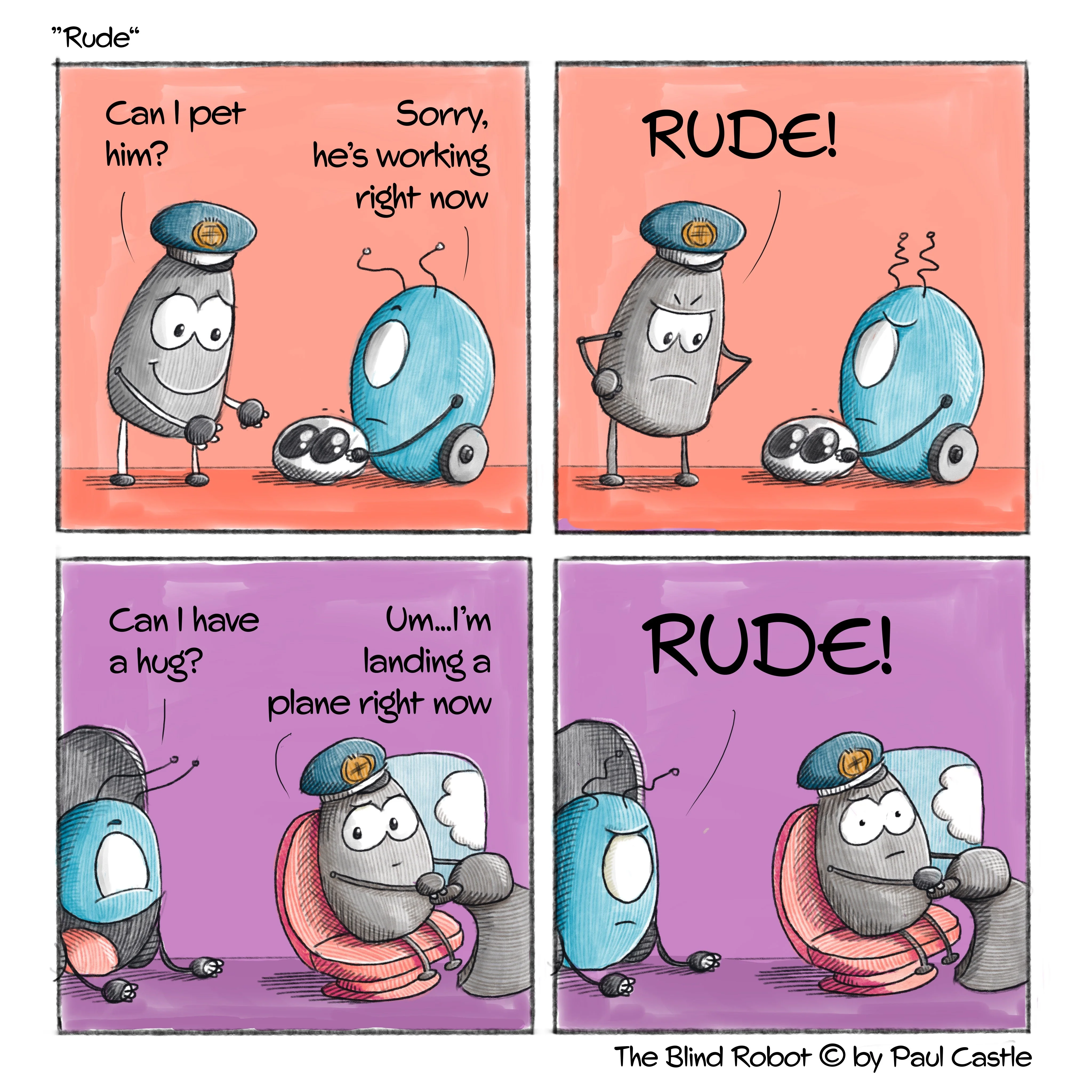 The Blind Robot Cartoon - Comic Collection 3 - Image 5