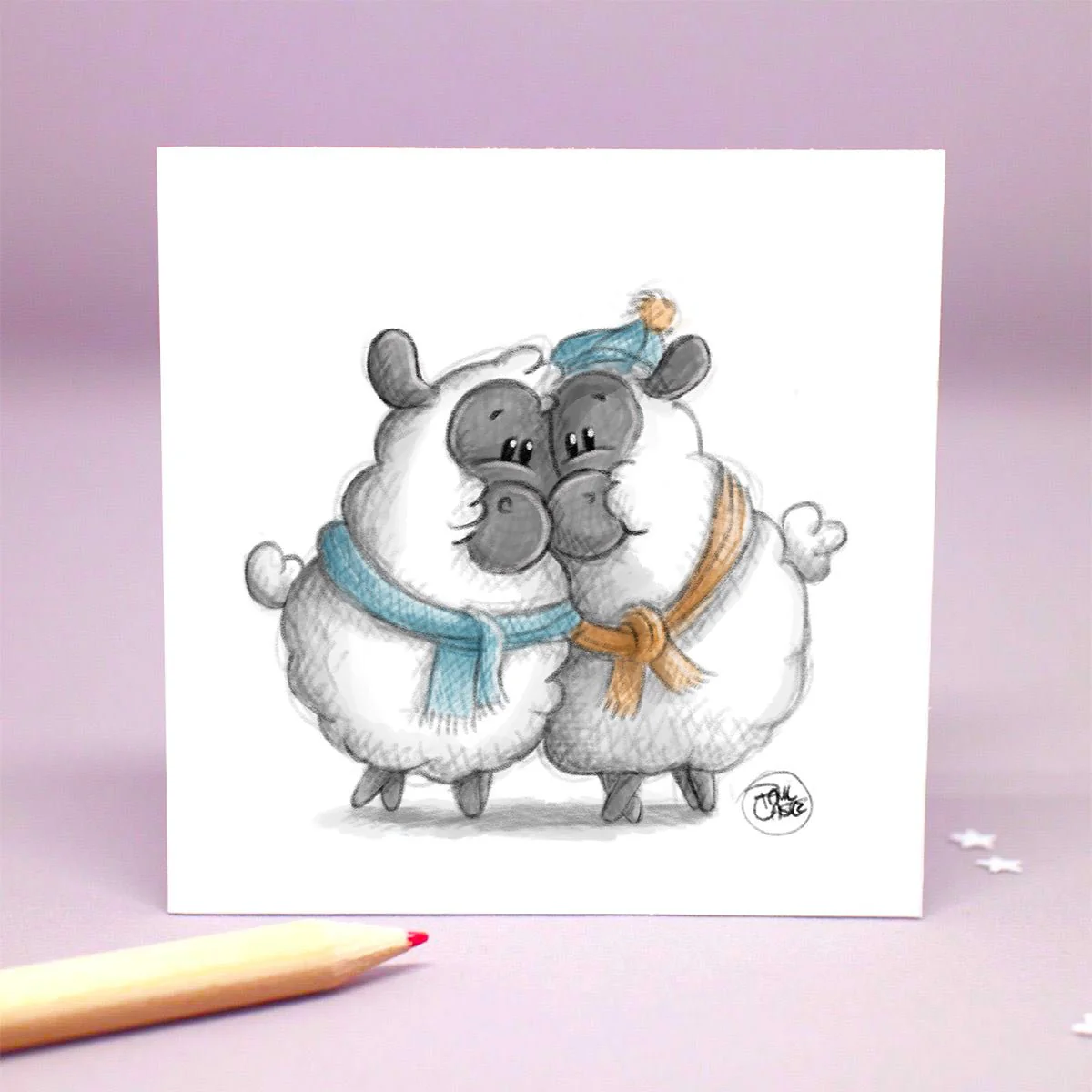 Wool You Be Mine? - Art Print - Image 2